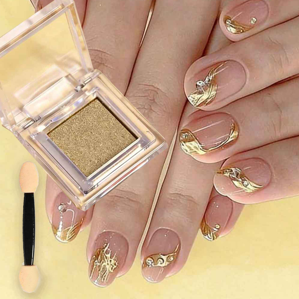 Katı Sihirli Ayna Altın Krom T - Nail Glitter Chrome incelemesi ve fiyatı
