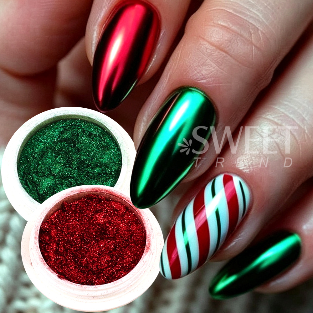 ŞIK TREND-6 Kutu Noel Temalı K - Nail Glitter Chrome incelemesi ve fiyatı