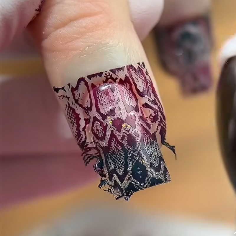 Hayvan Görüntü Yılan Leopar Tı - Nail Art Zebra Design incelemesi ve fiyatı