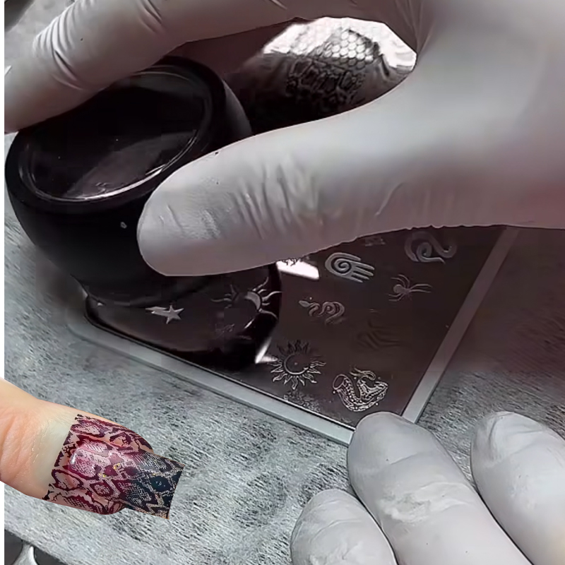 Hayvan Görüntü Yılan Leopar Tı - Nail Art Zebra Design incelemesi ve fiyatı