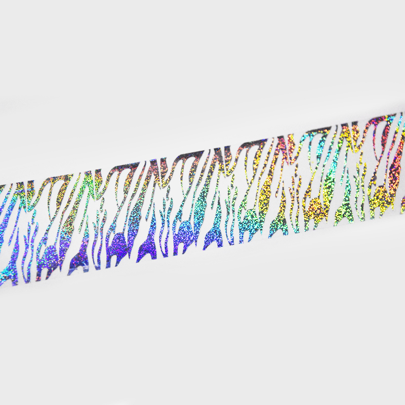 100 metre Holografik Zebra Fol - Nail Art Zebra Design incelemesi ve fiyatı