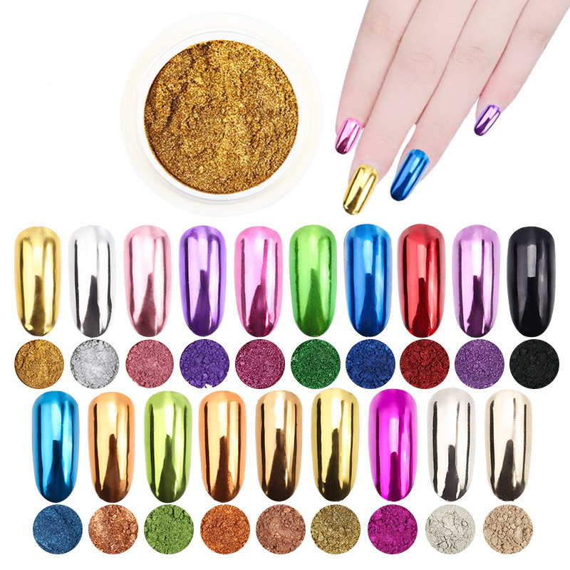 1 adet 19 renkli tırnaklar  Gl - Nail Glitter Chrome incelemesi ve fiyatı