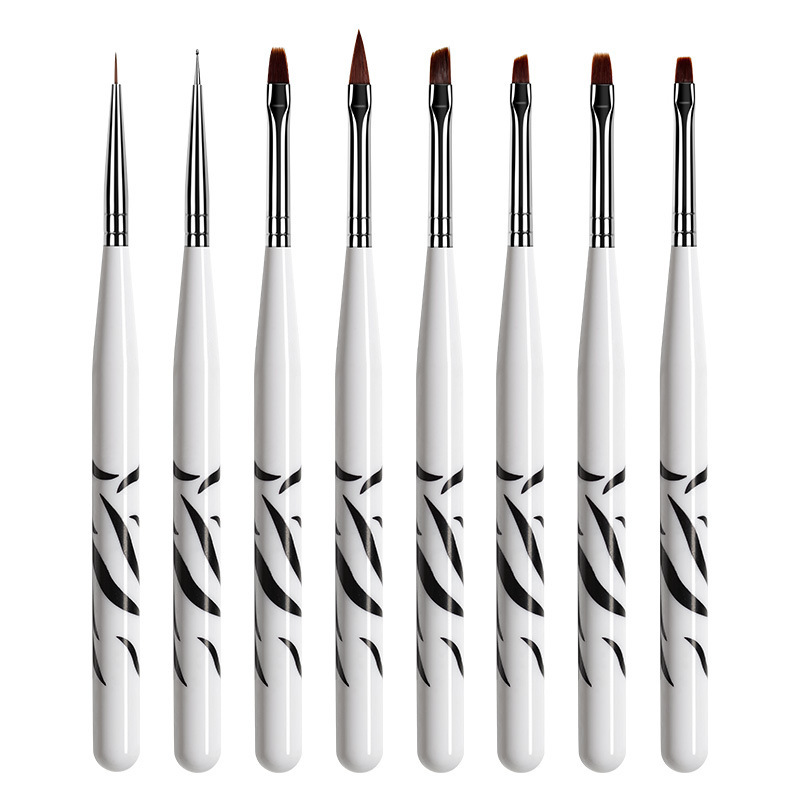 8 adet zebra baskı tırnak sana - Nail Art Zebra Design incelemesi ve fiyatı
