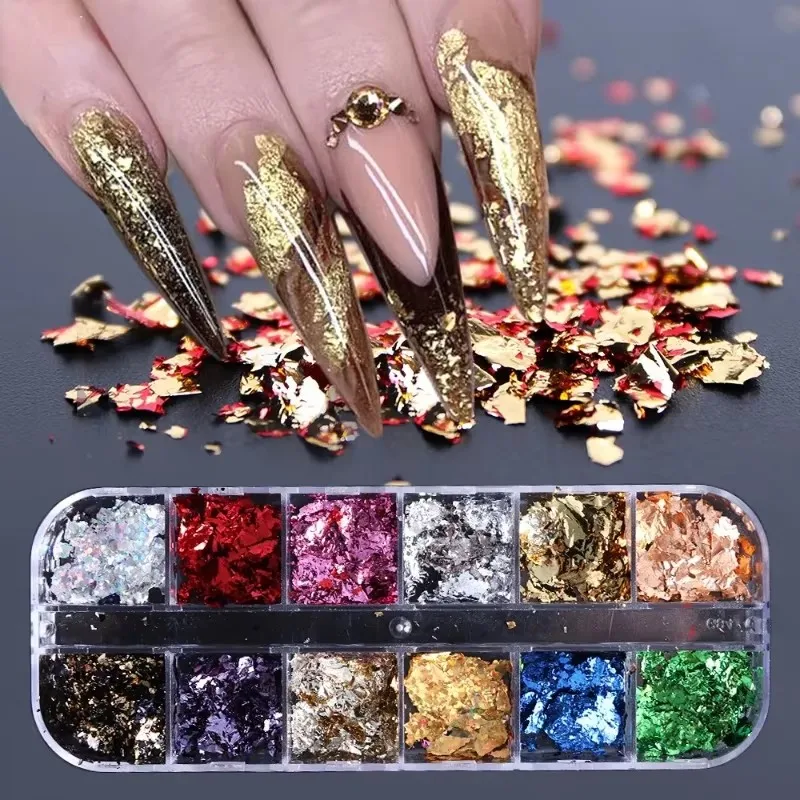 500 Yaprak Taklit Altın Gümüş  - Nail Art Wedding incelemesi ve fiyatı
