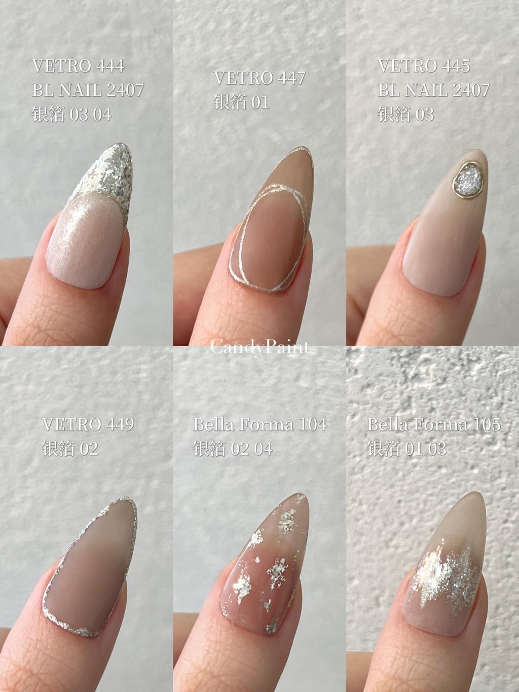 Gümüş krom tırnak tozu/gümüş k - Nail Glitter Chrome incelemesi ve fiyatı
