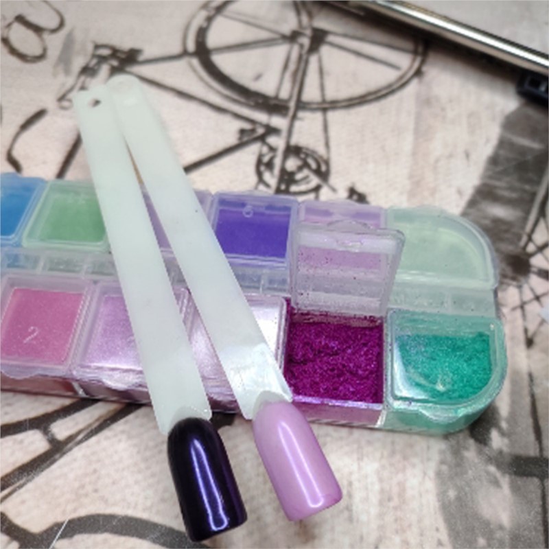 12 izgaralar/kutu tırnak Glitt - Nail Glitter Chrome incelemesi ve fiyatı