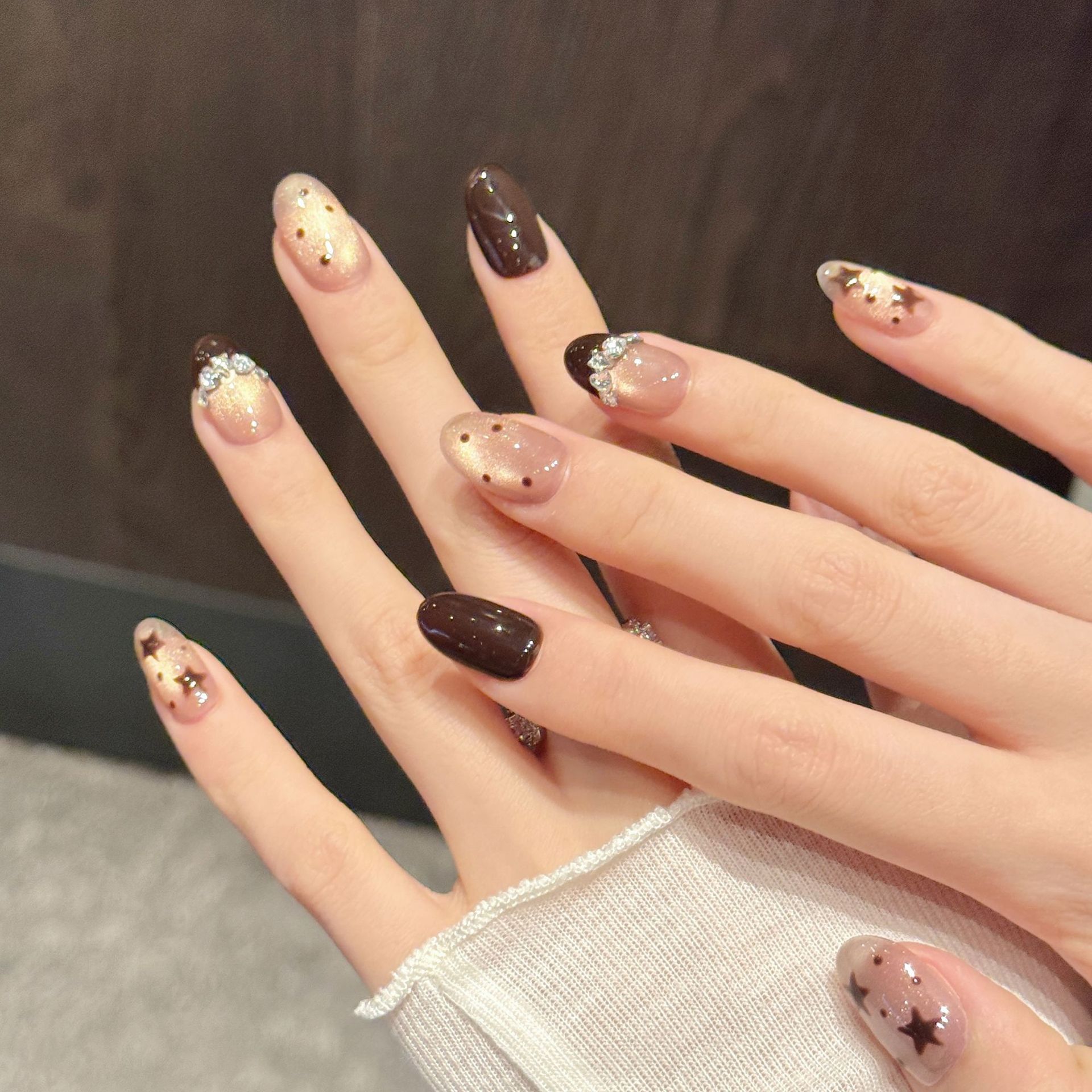 10 Adet Lüks El Yapımı Takma T - Nail Adhesive Tab incelemesi ve fiyatı