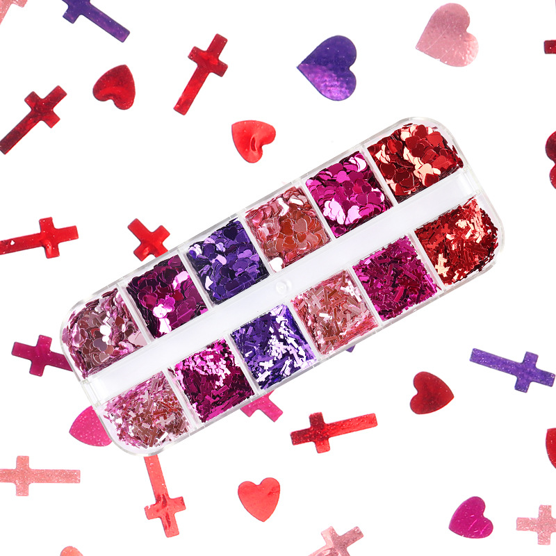 Mix renk floresan kelebek Glit - Nail Art Glossy incelemesi ve fiyatı