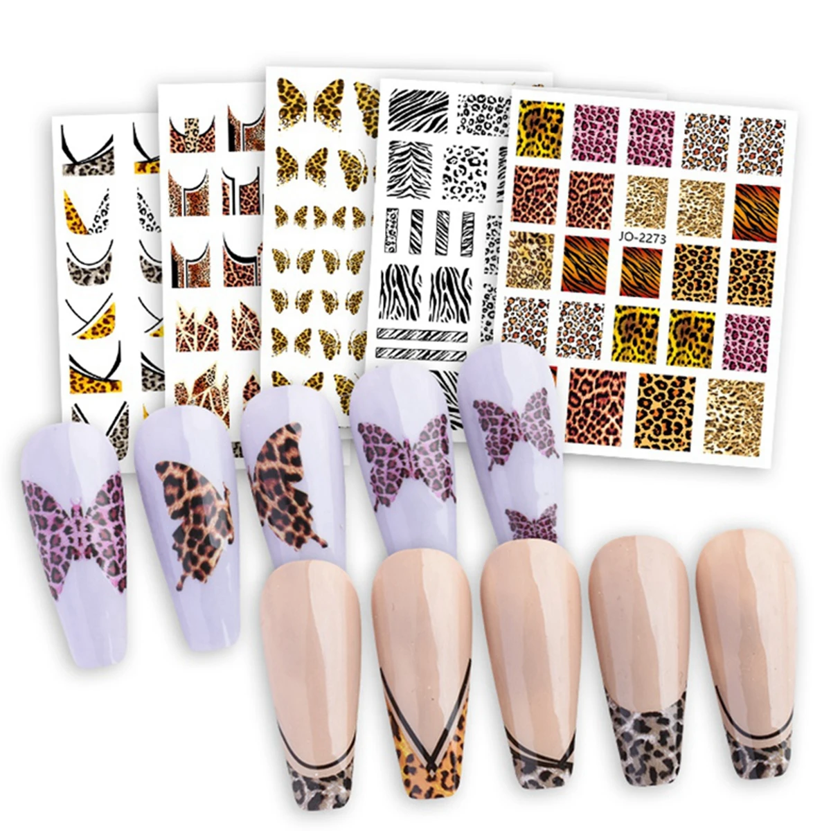 Leopar Baskı Serisi Nail Art E - Nail Art Zebra Design incelemesi ve fiyatı