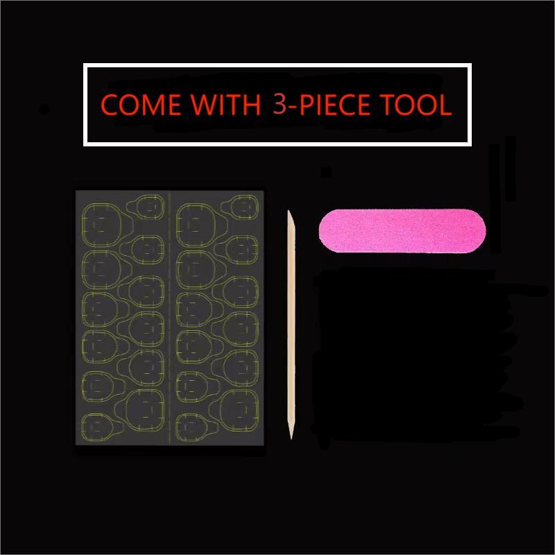 10 Adet Lüks El Yapımı Takma T - Nail Adhesive Tab incelemesi ve fiyatı